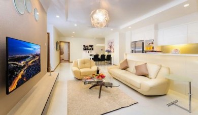 VINHOMES CENTRAL PARK 2 BEDROOMS APARTMENTS FOR RENT IN GOOD POSITION.